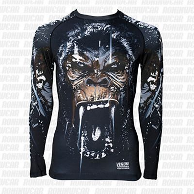 Venum Gorilla Rashguard Long Sleeves Black