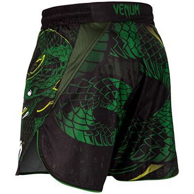 Venum Green Viper Fightshorts Nero-Verde