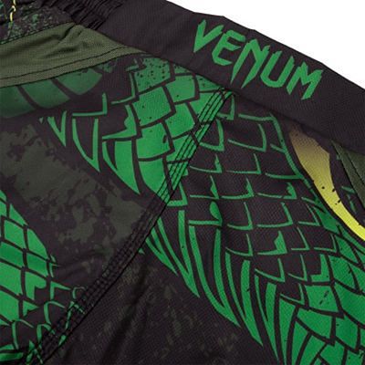 Venum Green Viper Fightshorts Fekete-Zöld