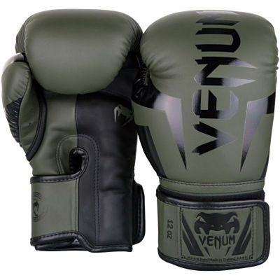 Venum Guantes Boxeo Elite Green-Black