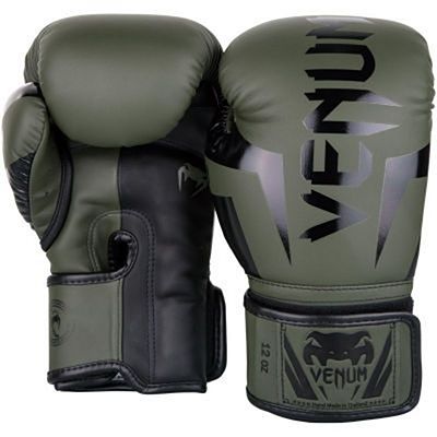 Venum Guantes Boxeo Elite Vert-Noir