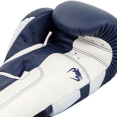 Venum Guantes Boxeo Elite Weiß-Dunkelblau