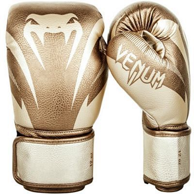 Venum Luvas Boxe Impact Dourado