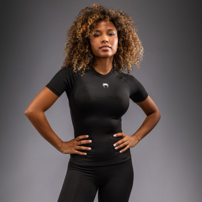 Venum Halo Womens S/S Rashguard Negro