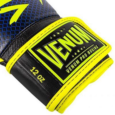 Venum Hammer Pro Boxing Gloves Loma Edition Velcro Blau-Gelb