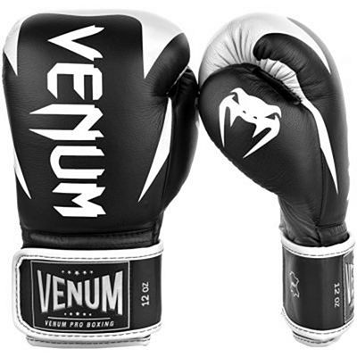 Venum Hammer Pro Boxing Gloves Velcro Schwarz-weiß