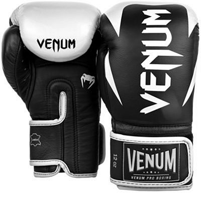 Venum Hammer Pro Boxing Gloves Velcro Nero-Bianco