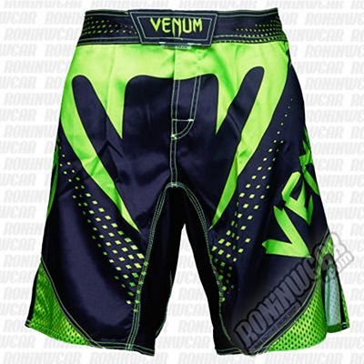 Venum Hurricane Fight Shorts Preto-Verde