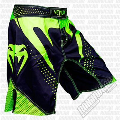 Venum Hurricane Fight Shorts Preto-Verde