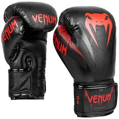 Venum Impact Boxing Gloves Svart-Röd