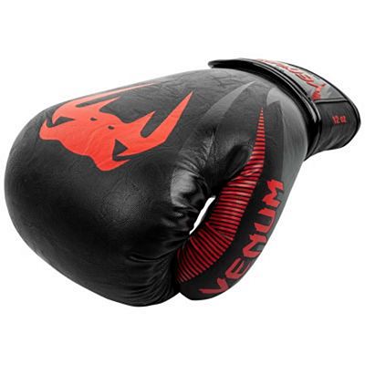 Venum Impact Boxing Gloves Nero-Rosso