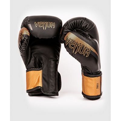 Venum Impact Boxing Gloves Bronze Schwarz