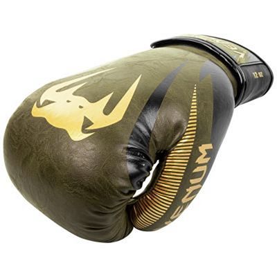 Venum Impact Boxing Gloves Verde-Dourado