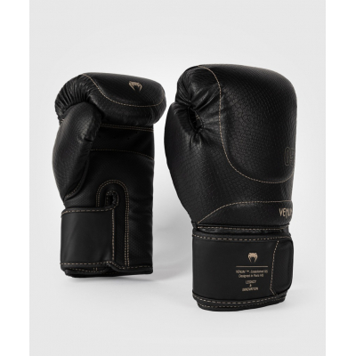 Venum Impact Evo Scales Boxing Gloves Black
