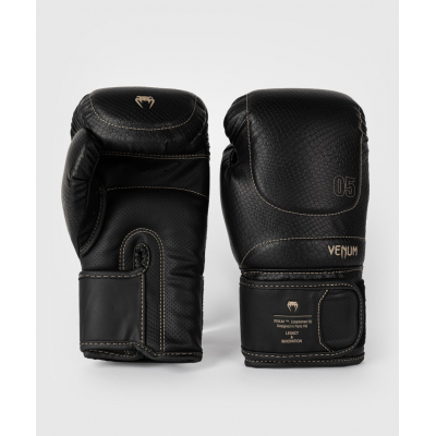 Venum Impact Evo Scales Boxing Gloves Black