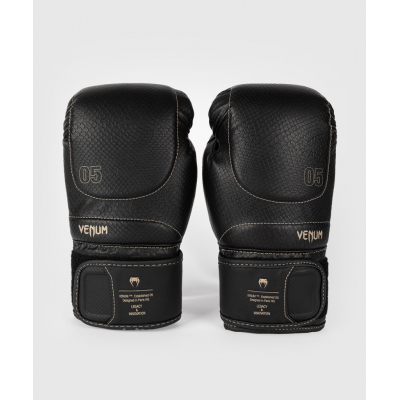 Venum Impact Evo Scales Boxing Gloves Black