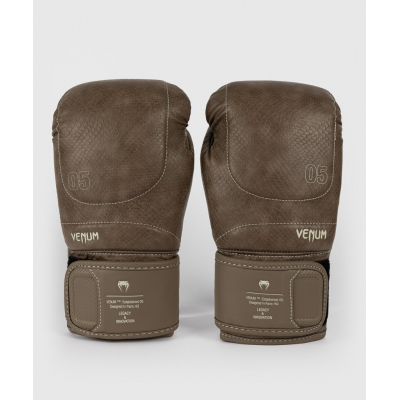 Venum Impact Evo Scales Boxing Gloves Brown