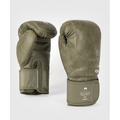 Venum Impact Evo Scales Boxing Gloves Green