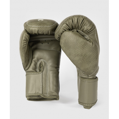 Venum Impact Evo Scales Boxing Gloves Green