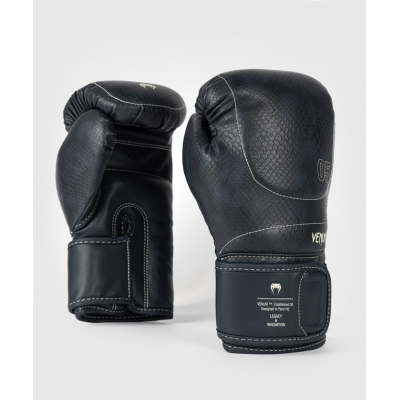 Venum Impact Evo Scales Boxing Gloves Navy Blue