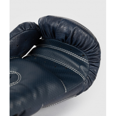 Venum Impact Evo Scales Boxing Gloves Navy Blue