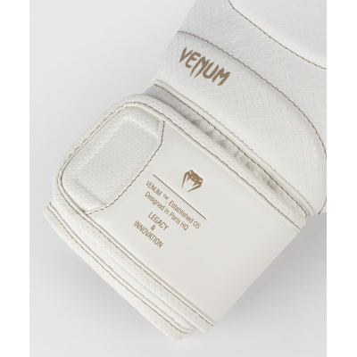 Venum Impact Evo Scales Boxing Gloves White