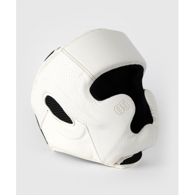 Venum Impact Evo Scales Headgear Weiß