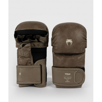 Venum Impact Evo Scales MMA Gloves Braun