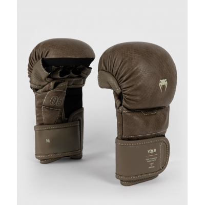 Venum Impact Evo Scales MMA Gloves Braun