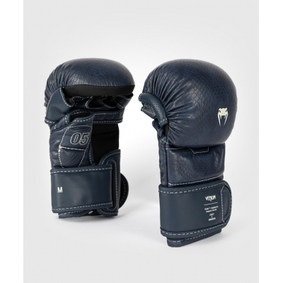 Venum Impact Evo Scales MMA Gloves Dunkelblau