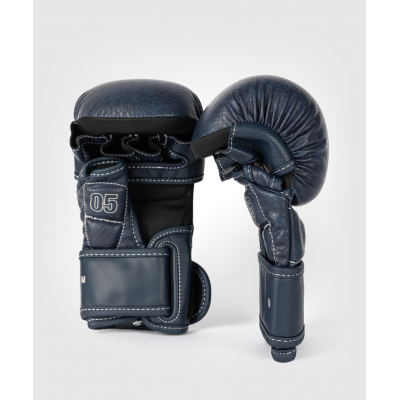Venum Impact Evo Scales MMA Gloves Dunkelblau