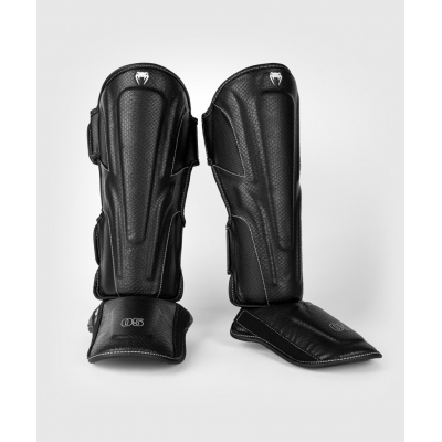 Venum Impact Evo Scales Shinguards Schwarz