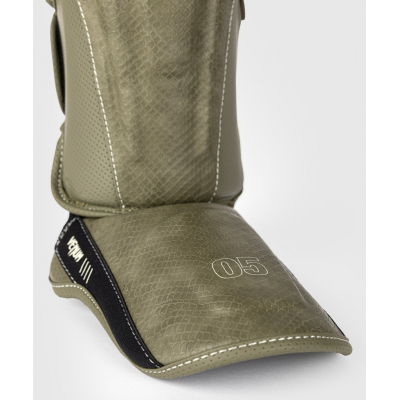 Venum Impact Evo Scales Shinguards Grün