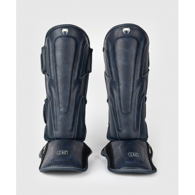 Venum Impact Evo Scales Shinguards Dunkelblau