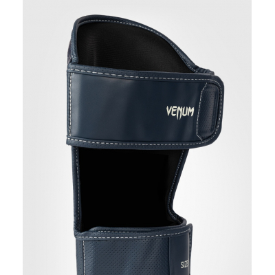 Venum Impact Evo Scales Shinguards Dunkelblau