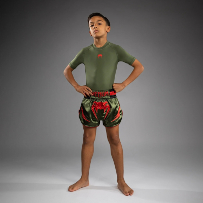 Venum Inferno Kids Muay Thai Shorts Zöld