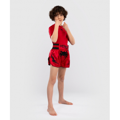 Venum Inferno Kids Muay Thai Shorts Rot