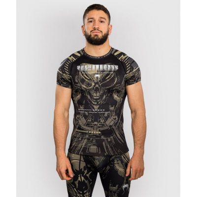 Venum Invader SS Rashguard Black-Camo
