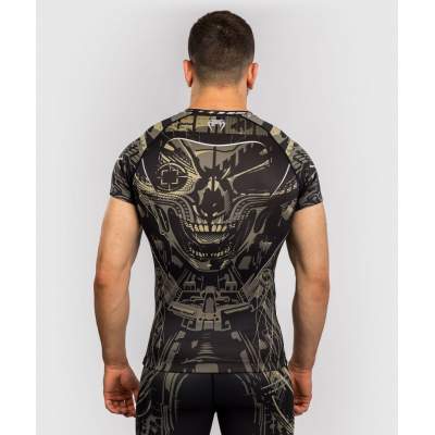 Venum Invader SS Rashguard Black-Camo