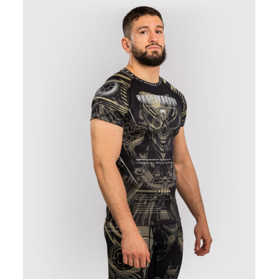 Venum Invader SS Rashguard Black-Camo