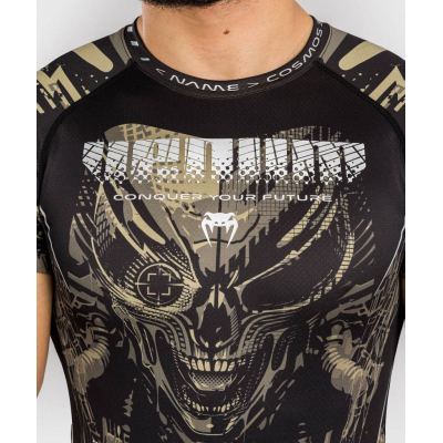 Venum Invader SS Rashguard Black-Camo
