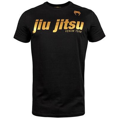 Venum Jiu Jitsu VT T-shirt Preto-Dourado