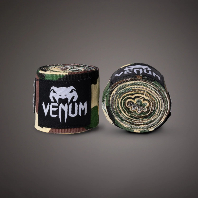 Venum Kontact 250cm Boxing Handwraps Forest Camo