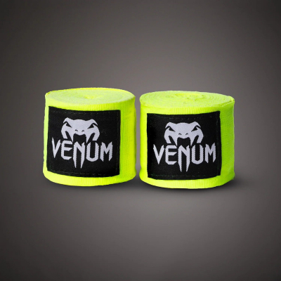 Venum Kontact 250cm Boxing Handwraps Yellow