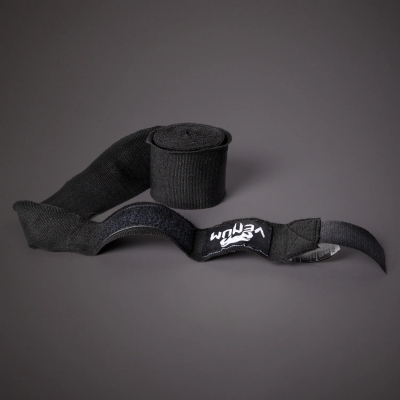 Venum Kontact 400cm Boxing Handwraps Black