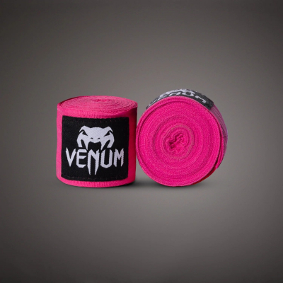 Venum Kontact 400cm Boxing Handwraps Rosa