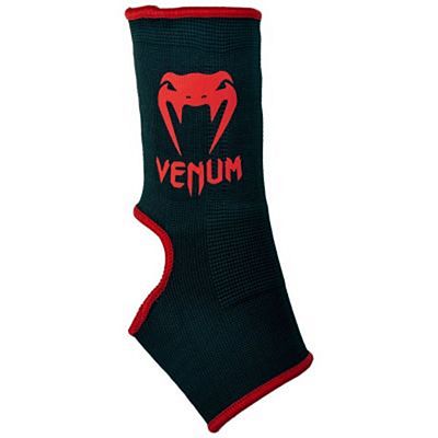 Venum Kontact Ankle Support Guard Nero-Rosso