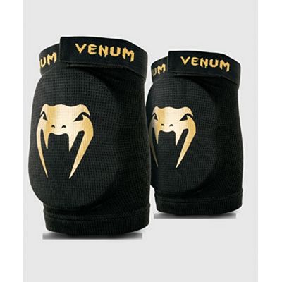 Venum Kontact Elbow Protector Negro-Oro