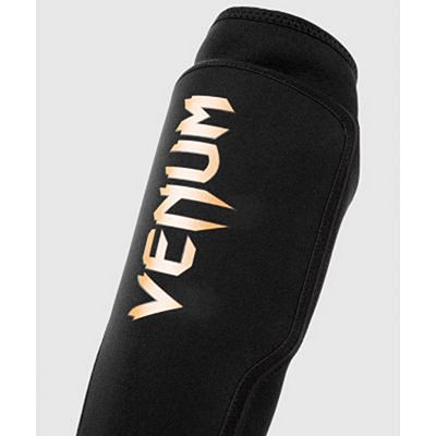 Venum Kontact Evo Shin Guards Negro-Oro