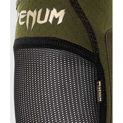 Venum Kontact Evo Shin Guards Zöld-Arany